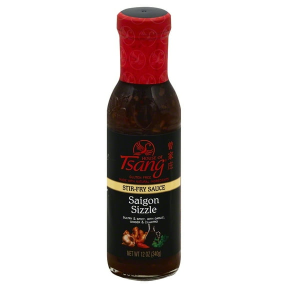 House Of Tsang Saigon Sizzle Stir-Fry Sauce, 12 oz (Pack of 6)