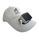 thumbnail image 2 of Sombrero con visera solar y ventilador, carga USB, ideal para golf, correr, senderismo y actividades al libre. Blanco, 2 of 8