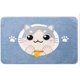 thumbnail image 1 of Alfombra de baño antideslizante de gato bonito, alfombra de microfibra gruesa y absorbente supersuave y esponjosa (19,70x31,50 pulgadas) Afortunado Sencillez, 1 of 5
