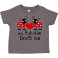 thumbnail image 3 of Inktastic My Godmother Loves Me Boys or Girls Toddler T-Shirt, 3 of 5