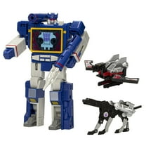Transformers: Retro 40th Anniversary Soundwave, Laserbeak, & Ravage Kids Toy Action Figure for Boys and Girls Ages 4 5 6 7 8 and Up