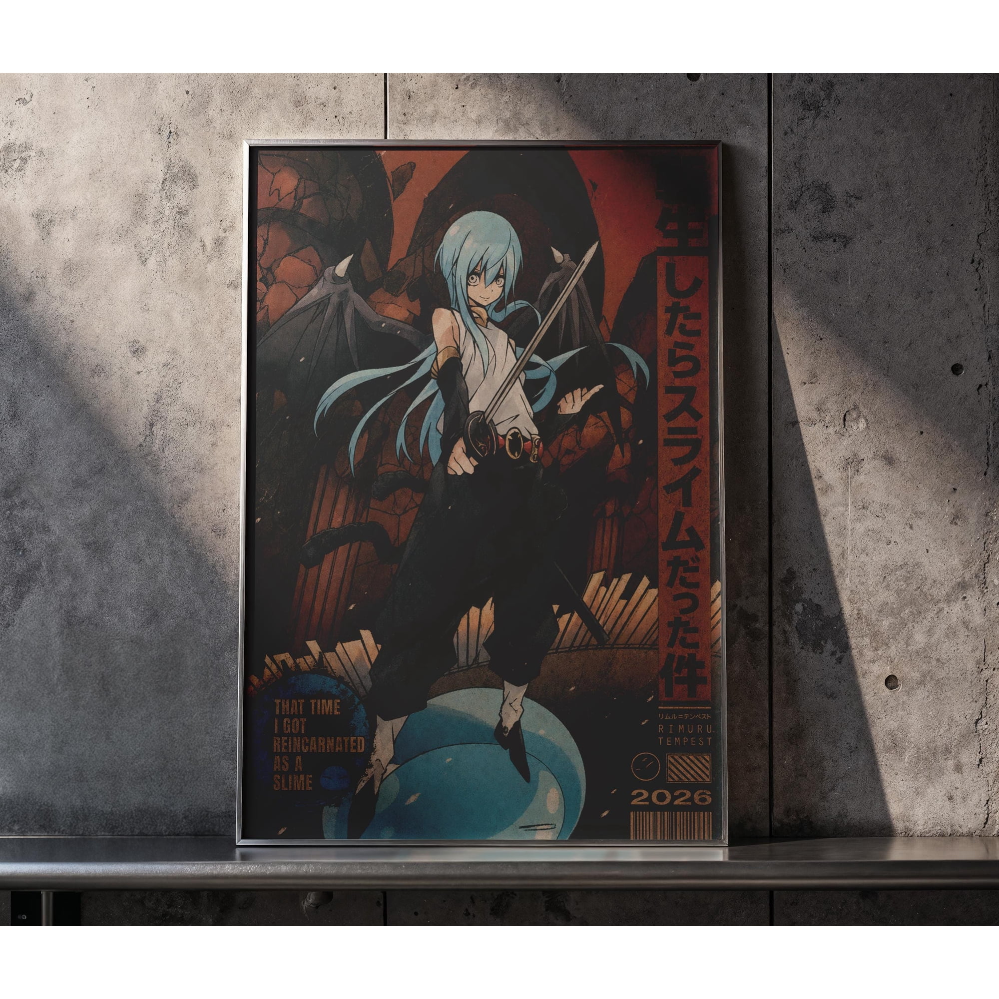That Time I Got Reincarnated as a Slime Poster Unframed Size 24''x36'' GooGate