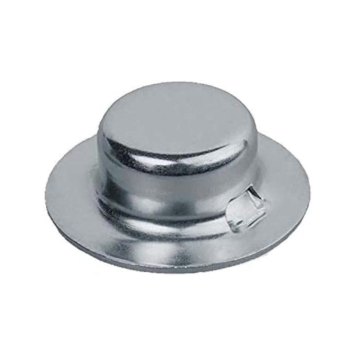 2 pc, 5/8 (0.625) inch Zinc Coated Push On Pal Cap Nuts Roller Shafts Axle Caps Wheel Retainers 5/8", 5/8in.