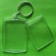 thumbnail image 1 of Llavero acrílico transparente con publicidad, código QR, llavero colgante, marco de fotos para el hombro, carcasa vacía, tarjeta llave, 1 of 5