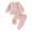 ZE-Pink, variant on Karoyedx Toddler Girl Fall Clothes Baby Girl Clothes Infant Outfits Set 2 Pieces Long Sleeved Tops Pants Pink Size,12-18 Months