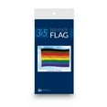 thumbnail image 2 of Extended Pride 3 ft x 5 ft Flag Made of Polyester, EZ Hang Flag, Culture, 2 of 4