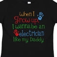 thumbnail image 4 of Inktastic Electrician Like Daddy Boys or Girls Toddler T-Shirt, 4 of 5