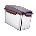 thumbnail image 4 of Contenedor de almacenamiento de granos, caja de almacenamiento de alimentos para mascotas a prueba de fugas con tapa, contenedor de almacenamiento de 10 kilos, 4 of 8