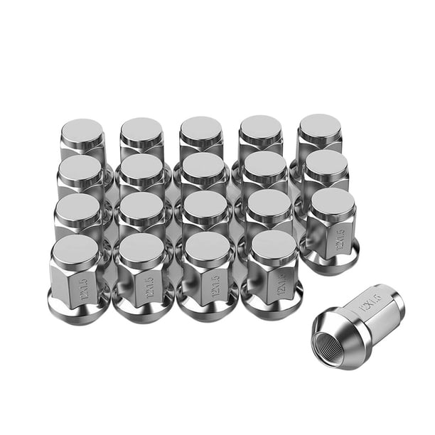 Scienceny Surtido de tuercas de rueda de 20 piezas, tapa protectora de tornillo de neumático, Kit surtido, accesorios modificados para Vehículos, repuestos y accesorios Mis