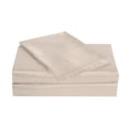 thumbnail image 1 of Bella &amp; Whistles  Satin Charmeuse Sheet Set  Ivory - Queen, 1 of 1