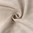 thumbnail image 4 of BalsaCircle 90" x 132" Beige Rectangular Premium Polyester Faux Burlap Tablecloth Reception, 4 of 8