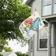 thumbnail image 3 of Hello Spring Gnome Garden Flag 28x40 Double Sided Burlap Butterfly Floral Garden Yard Flags for Spring Summer Rustic Seasonal Outside Outdoor House Decoration (ONLY FLAG), 3 of 6