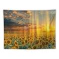 thumbnail image 5 of Orinice Sunflowers Tapestry Wall Hanging for Home Decor - Graphic Art Design for Living Room Bedroom Apartment Farmhouse Dorm 40x60inch, 5 of 6