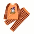 thumbnail image 7 of Halloween Pajamas Family Set - 2 piece Ghost Print Long Sleeve Tops + Pants Sets,Matching Pajamas for Family Holiday Night for 130 Pjs, 7 of 7
