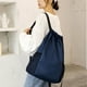 thumbnail image 5 of Mochila con cordón, bolsa de cuerdas, bolsa de gimnasio ligera, mochila deportiva, azul oscuro, 5 of 6