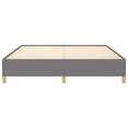 thumbnail image 6 of vidaXL California King Bed Frame, Fabric Upholstered Platform Bed Frame, Dark Gray, No Mattress, 6 of 9