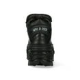 thumbnail image 6 of New Rock WALL106-S12 Unisex Black Leather Gothic Boots, 6 of 8