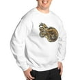 thumbnail image 4 of CafePress - Gold Norse Dragon Sweatshirt - Crew Neck Sweatshirt, 4 of 5