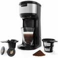 thumbnail image 1 of Intexca 10-Cup Programmable Coffee Maker with Glass Carafe, 1 of 7