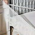 thumbnail image 2 of WARM HOME DESIGNS Queen Size Bed Skirt for Queen Bed. Our White Bed Skirt Goes Great with Farmhouse or Victorian Bedding. Queen Dust Ruffle Lace Bed Skirt for Any Bedroom Décor.DO White Queen, 2 of 4