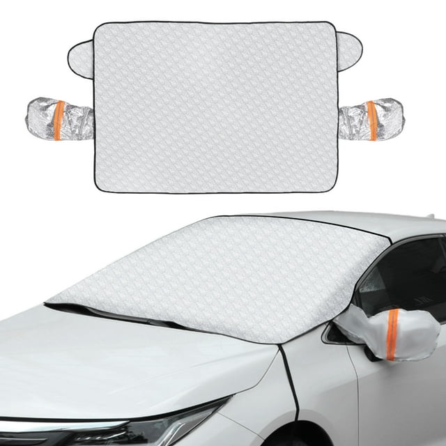 Cubierta de automóvil para parabrisas delantero de Unique Bargains para SUV pequeño de aluminio de 57.1 pulgadas