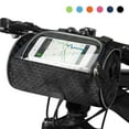 thumbnail image 1 of Bolsa impermeable para manillar de bicicleta Bolsa delantera Soporte para teléfono con pantalla táctil yeacher Alforja para bicicleta, 1 of 7