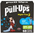 thumbnail image 1 of Pull-Ups Night Time Training Pants, Giga Pack, Size 2T-6T, 1 of 9