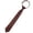Brown/Coffee, variant on Black Boys Solid Color Pre-Tied Necktie with Adjustable Buckle Closure, Ages 8–12