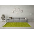 thumbnail image 3 of Ahgly Company Indoor Rectangle Abstract Yellow Contemporary Area Rugs, 5' x 8', 3 of 4