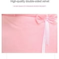 thumbnail image 5 of Warm Pet Carrier Bag Small Cat Dogs Backpack Winter Plush Pets Cage for Outdoor Travel Pet Hanging Chest Bags 6kg Load-Bearing (Color : Pink, Size : Large), 5 of 7