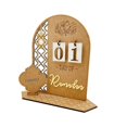 thumbnail image 1 of Ramadan Countdown Calendar Eid Mubarak Ornament 2023 Ramadan Decoration for Home Islam Muslim Party, 1 of 5