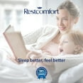 Rest Comfort Cotton Terry Zippered Mattress Encasement Bed Protector