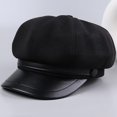 thumbnail image 5 of Newsboy Hats and Caps Women's Octagonal Hat Beret Women Trendy Cute Dress Hats Fall Ladies Coraline Hat Fashion 1Pcs, 5 of 7
