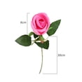 thumbnail image 5 of Ramo de rosas artificiales de 8 piezas, perfecto para el día de San Valentín, decoración del hogar y la boda, belleza eterna, amor eterno, 5 of 5