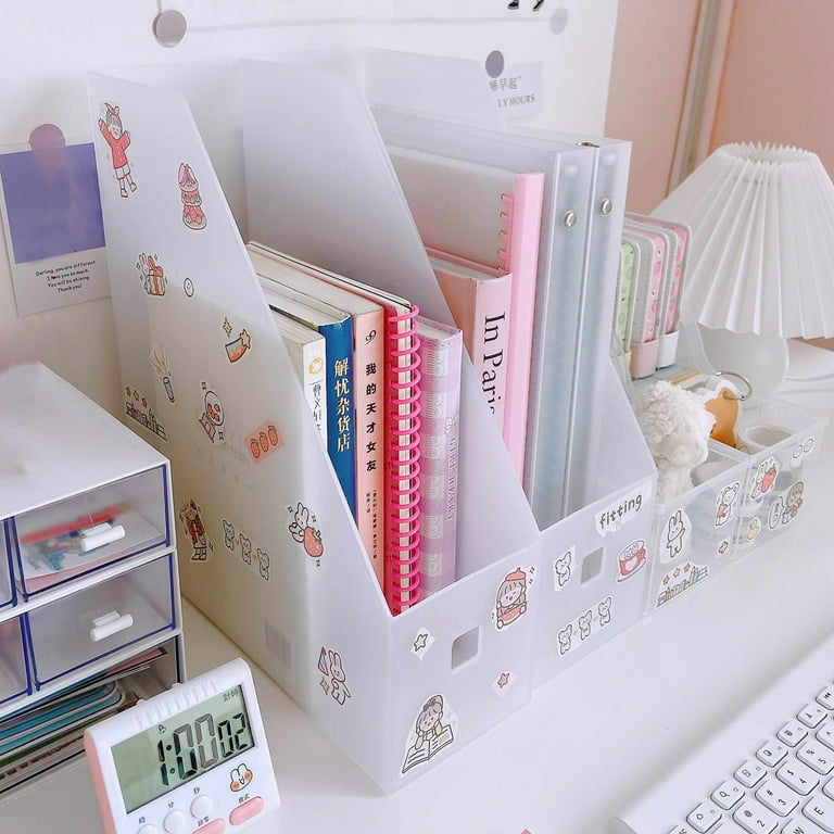 DIY Sanrio Desk Storage Box / How to make cute desk organizer at home 