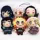 thumbnail image 4 of Demon Slayer: Kimetsu no Yaiba Anime Kamado Nezuko Rengoku Kyoujurou Tokitou Muichirou Uzui Tengen Plush Keychain Toys Gift, 4 of 5