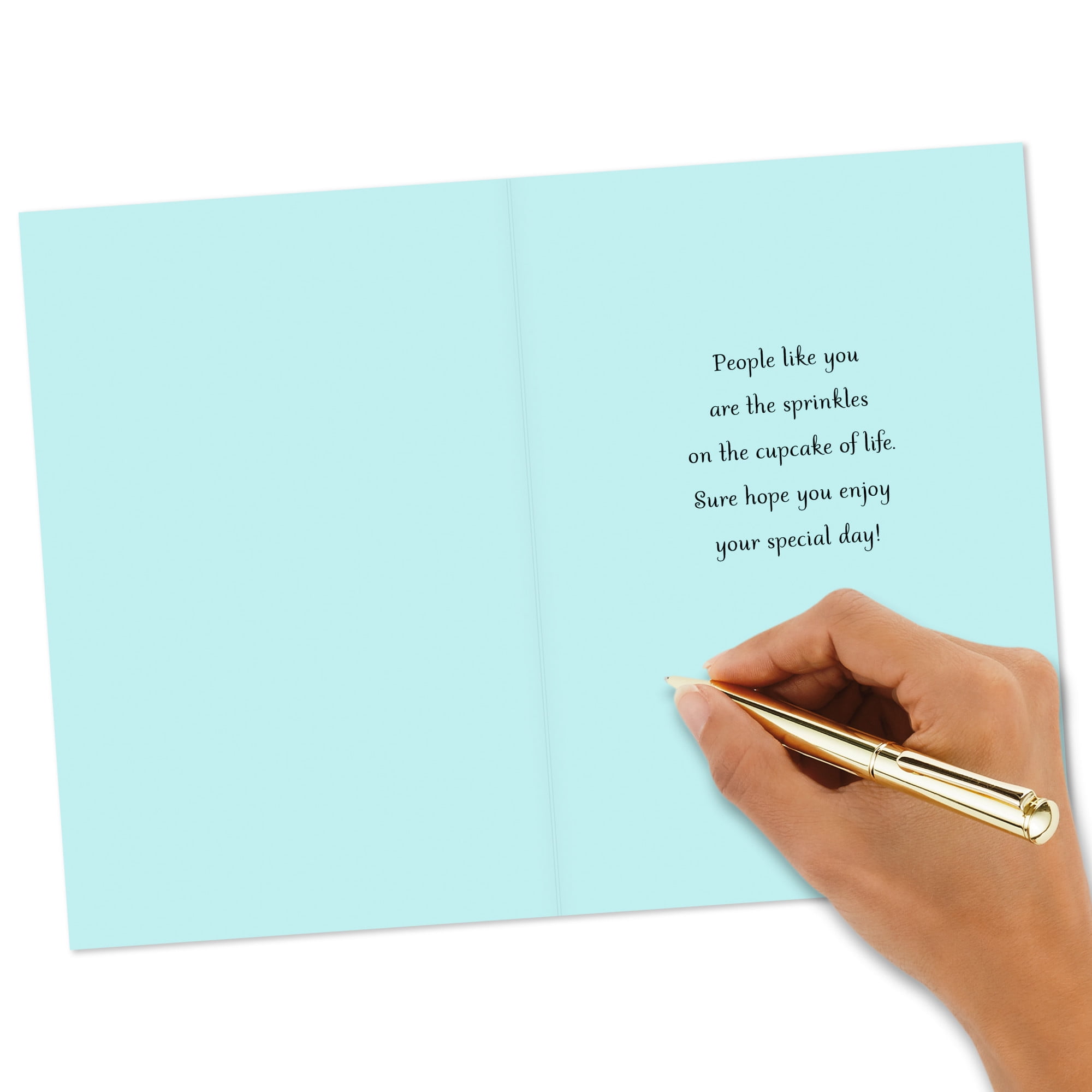 Hallmark Birthday Card (You're the Sprinkles on the Cupcake of Life)
