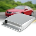 thumbnail image 4 of Car Decorative Air Flow Intake Scoop Bonnet Vent Sticker Cover Hood, Made of Sturdy ABS and Aluminum Grille Mesh, Easy Installation for Classy and Customized Look, 4 of 4
