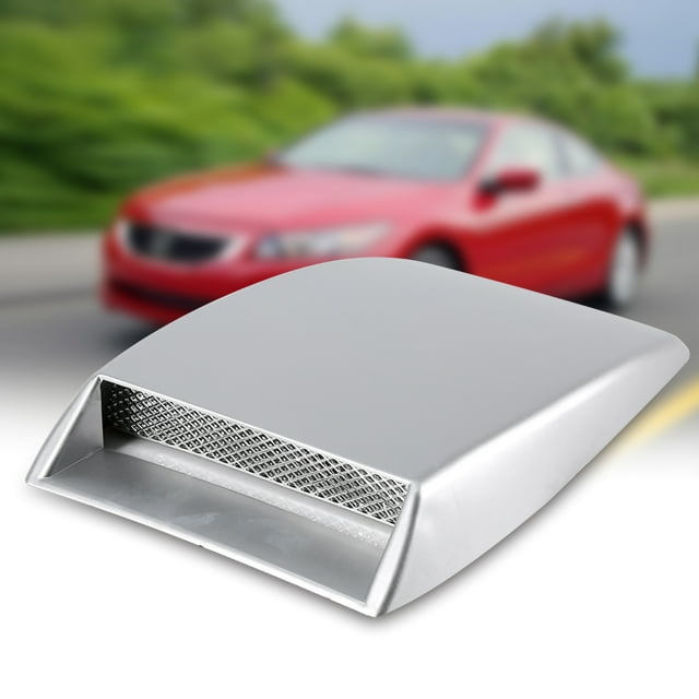 Tapa De Ventilación De Capó, Cubierta Decorativa De Ventilación De Capó ABS De 25,5x18x3,3 Cm Para Coche ANGGREK Air Flow Intake Scoop Hood