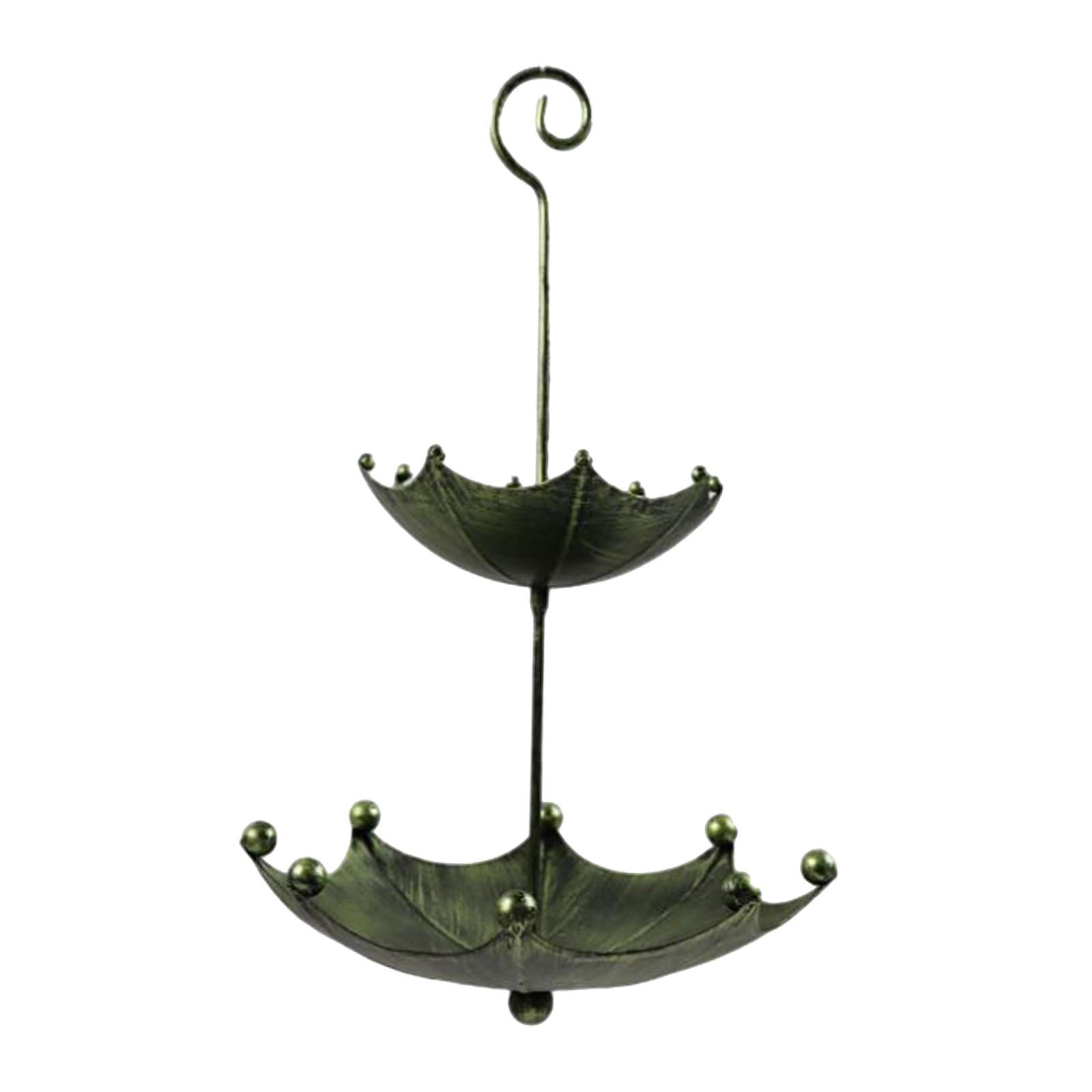 Dualoai Bird Feeder Outdoor Hanging Bird Bath for Park Hummingbird Wildbird Drinking