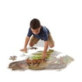 thumbnail image 2 of Melissa & Doug T-Rex Floor Puzzle (Easy-Clean Surface, Promotes Hand-Eye Coordination, 48 Pieces, 36” L x 24” W), 2 of 5
