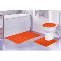 Orange Bath Rugs Mats Walmart Com