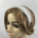 thumbnail image 3 of Venda Fascinator Sunnimix Blanca Novia Pluma Tocado Pelo, 3 of 7