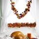 thumbnail image 3 of 1, hojas de arce artificiales de ratán-guirnalda de otoño guirnalda de follaje, planta colgante para boda, puerta, telón de fondo decoración Sin LED Baoblaze Guirnalda de hojas de arce, 3 of 8
