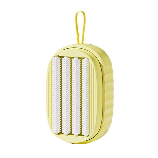Cepillo de ropa multifuncional líquido de prensa, cepillo de limpieza de ropa con rodillo espumoso y suave, cepillo de limpieza de ropa con detergente para el hogar.