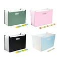 thumbnail image 3 of GENEMA A4 Accordion Folder Clear Index Labels Expanding Document Folder File Organizer Desk Management for Office File Cabinet, 3 of 10