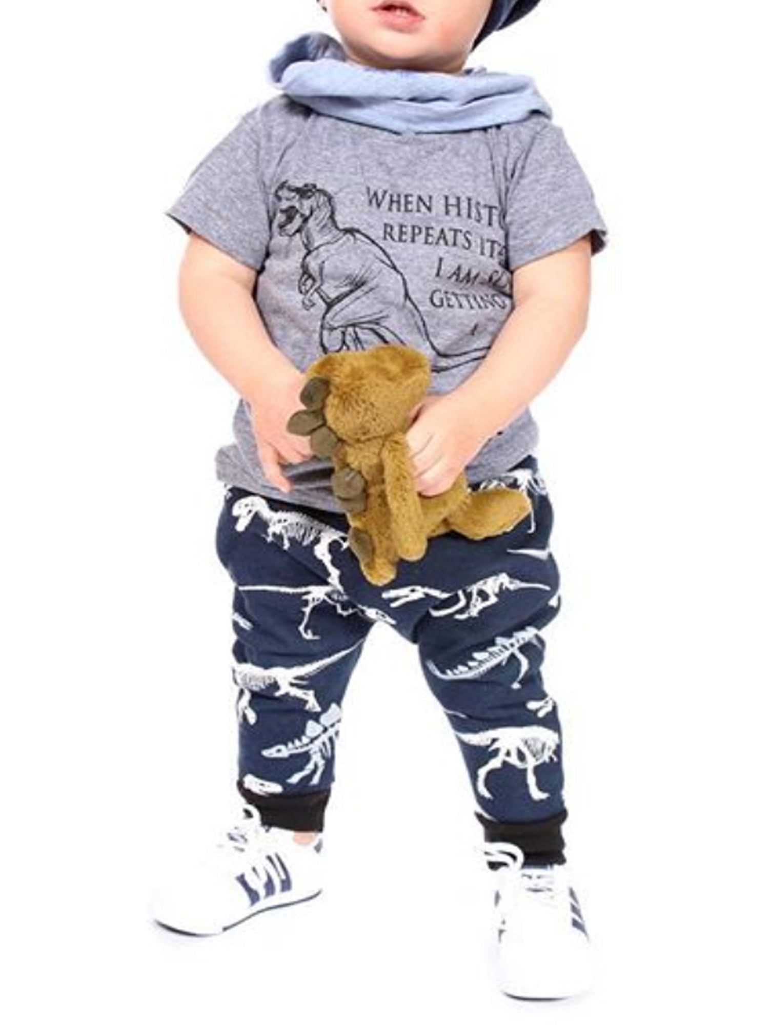 baby boy in leggings