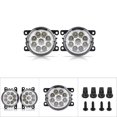 thumbnail image 4 of 33900STKA11, 2PCS 9 LEDs Angel Eye Fog Lamp H11 Socket High Brightness AC2592111 3.54in Diameter  For Car, 4 of 8
