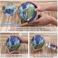 thumbnail image 3 of Kid Universe Earth toy outer space bedroom 3D Globe Touch Lamp remote 8 in., 3 of 5