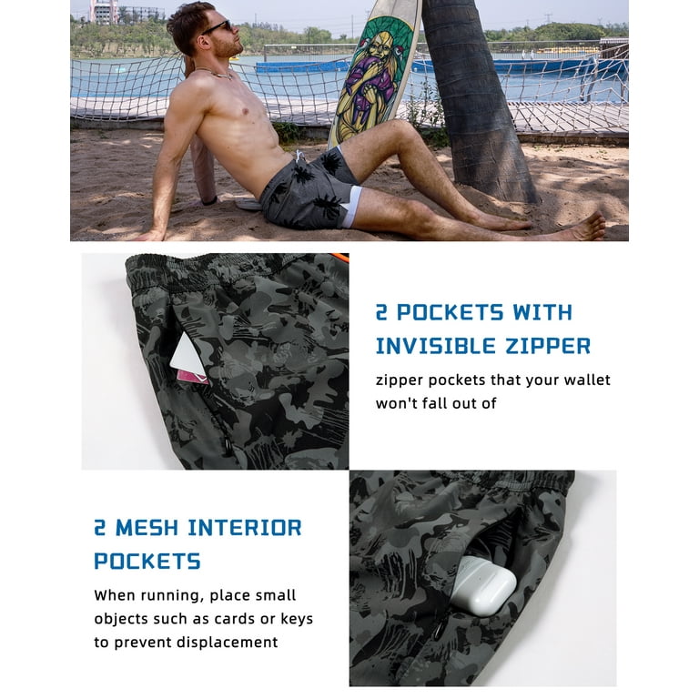 Camo swimming shorts deals